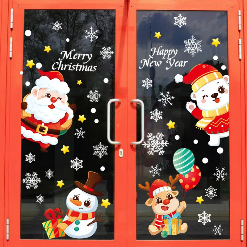 Winter Magic | 137-piece window decoration set with snowflakes