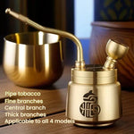 Eleganter Messing-Räuchergefäß für Aromatherapie