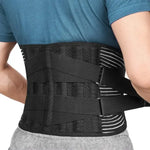 Breathable back support system with 360° flexibility