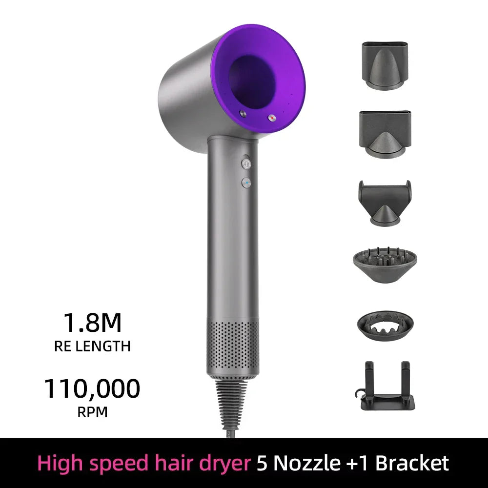Luxury Hair Dryer with Intelligent Temperature Control