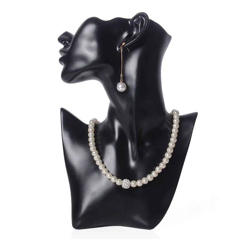 EleganzDisplay Jewelry Presentation | Stylish Hand and Bust Holders for Jewelry