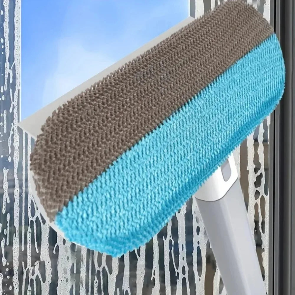 Fensterreinigungsbürste – Für streifenfreies Glas, trocken & nass