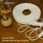 Stimmungsvolle Tischlampe im japanischen Design