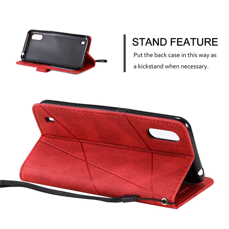Elegant Leather Flip Case for Samsung Galaxy A-Series