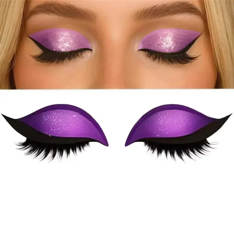 Quick Eye Makeup Stickers | Instant Glamour for Every Day | Reusable and Waterproof