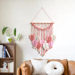 Eleganter Makramee Wandbehang für ein harmonisches Zuhause