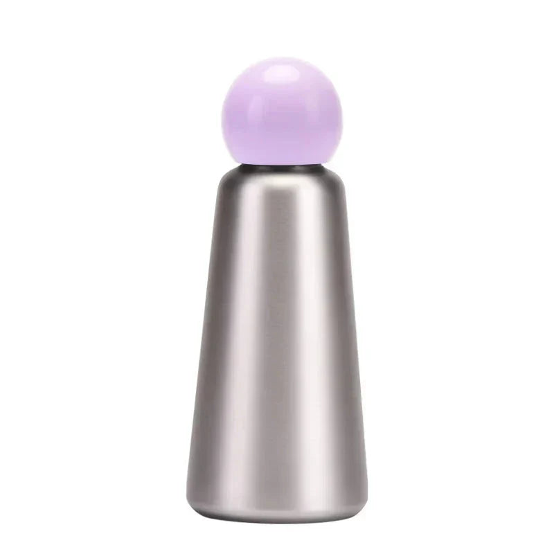 Elegante Edelstahlflasche mit doppeltem Farbdesign