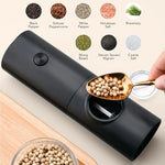 Electric Salt and Pepper Grinder Set – 2 Pack, Adjustable