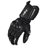 Hochwertige Motorradhandschuhe aus Leder - Paar