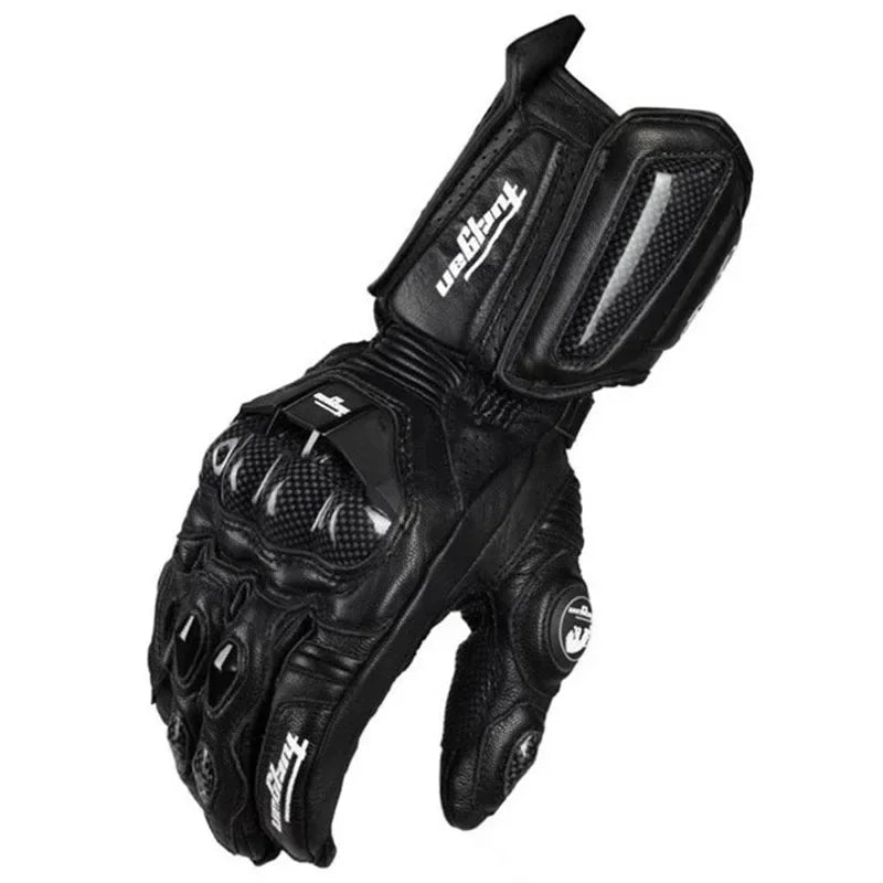 Hochwertige Motorradhandschuhe aus Leder - Paar