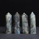 Crystal Clear Natural Quartz Obelisk | Spiritual Energy for Your Home