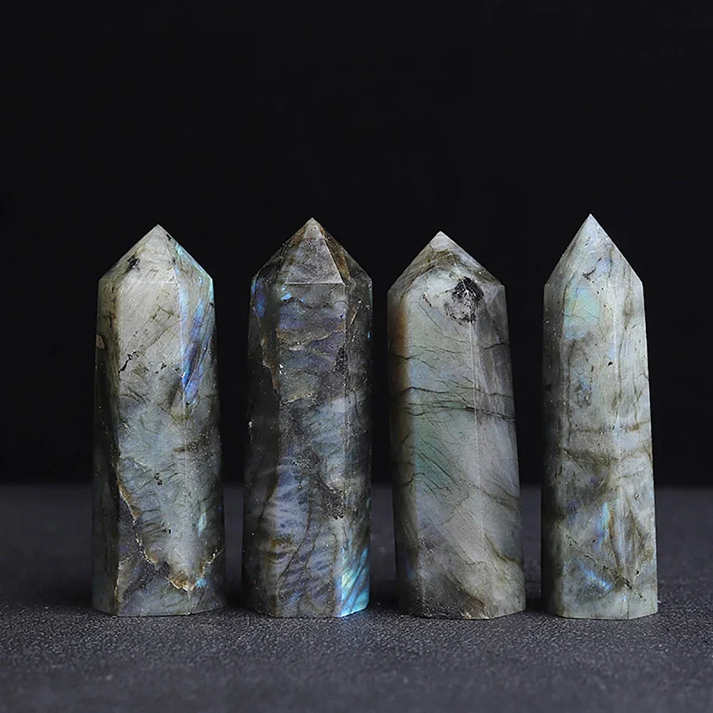 Crystal Clear Natural Quartz Obelisk | Spiritual Energy for Your Home