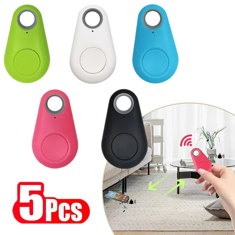 Schlüsselfinder mit Bluetooth – Nie Wieder Schlüssel Suchen - 5er Set
