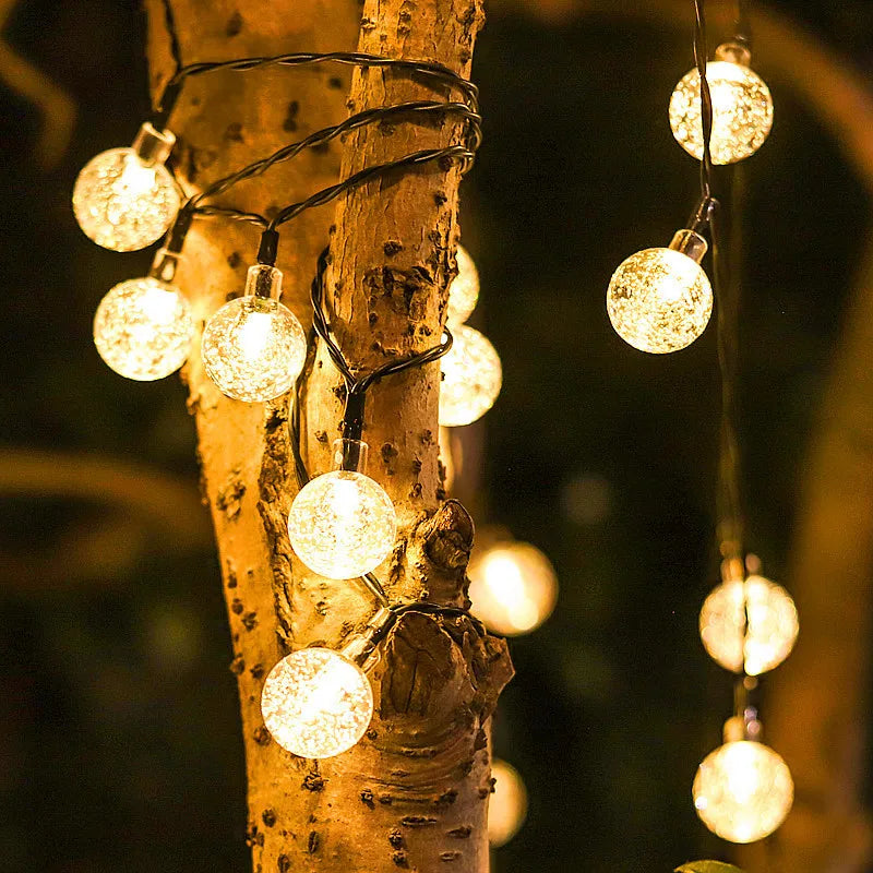 Solar Powered Outdoor 100 LED String Fairy Lights