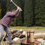 HolzMeister Pro Log Splitter | Portable and Efficient Cast Iron Wood Splitter