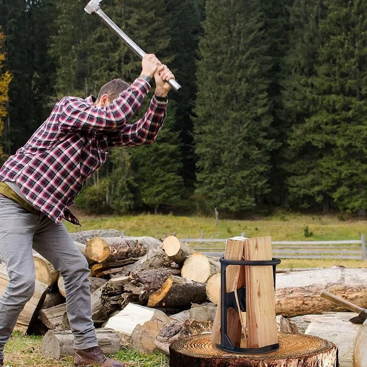 HolzMeister Pro Log Splitter | Portable and Efficient Cast Iron Wood Splitter