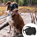 Verstellbare winddichte Hundesonnenbrille mit UV-Schutz