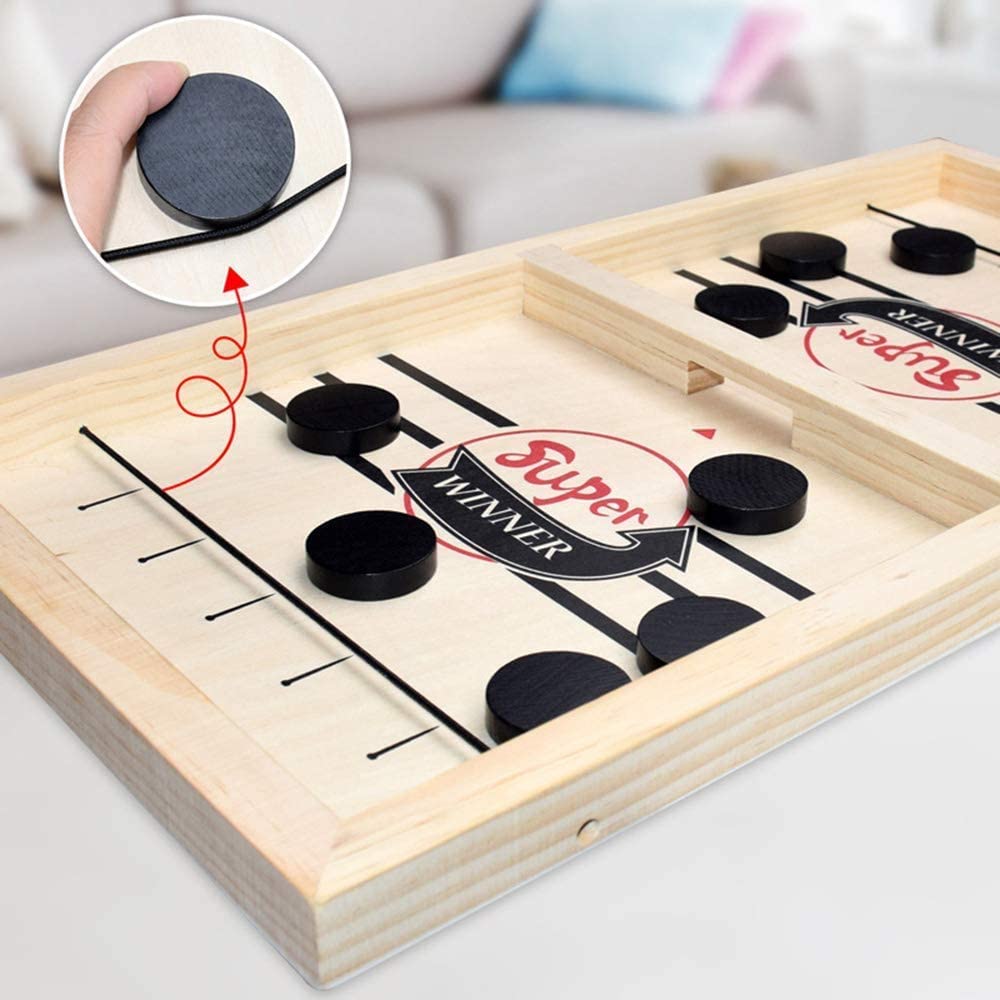 Kombinierter Tischfußball und Shuffleboard Spielspaß – FunArena