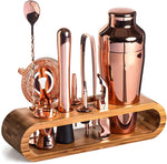 Elegantes Cocktail-Mixset aus Edelstahl – 10-teiliges Set für kreative Drinks