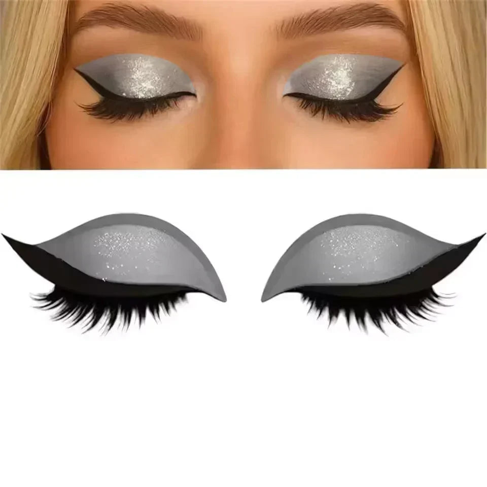 Quick Eye Makeup Stickers | Instant Glamour for Every Day | Reusable and Waterproof