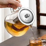 Elegante Teekanne aus Borosilikatglas – Ideal für Teeliebhaber