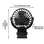 LuftGenuss USB Fan | Flexible, Portable with 3 Speeds and Night Light