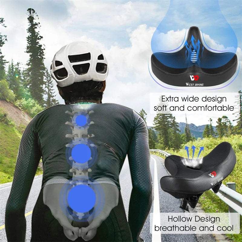 Komfortabler Ergonomischer Fahrradsattel – Ideal für Stadt- und Geländefahrten