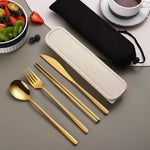 Elegantes Besteckset aus rostfreiem Edelstahl
