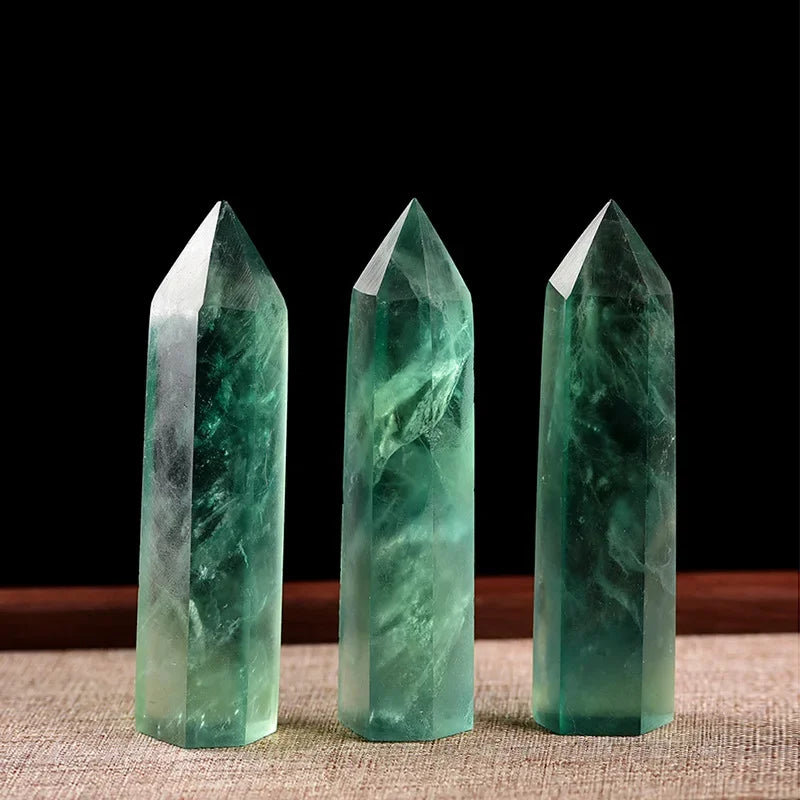 Crystal Clear Natural Quartz Obelisk | Spiritual Energy for Your Home