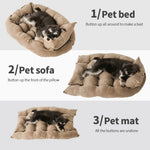 Gemütliches 3-in-1 Bett für Haustiere