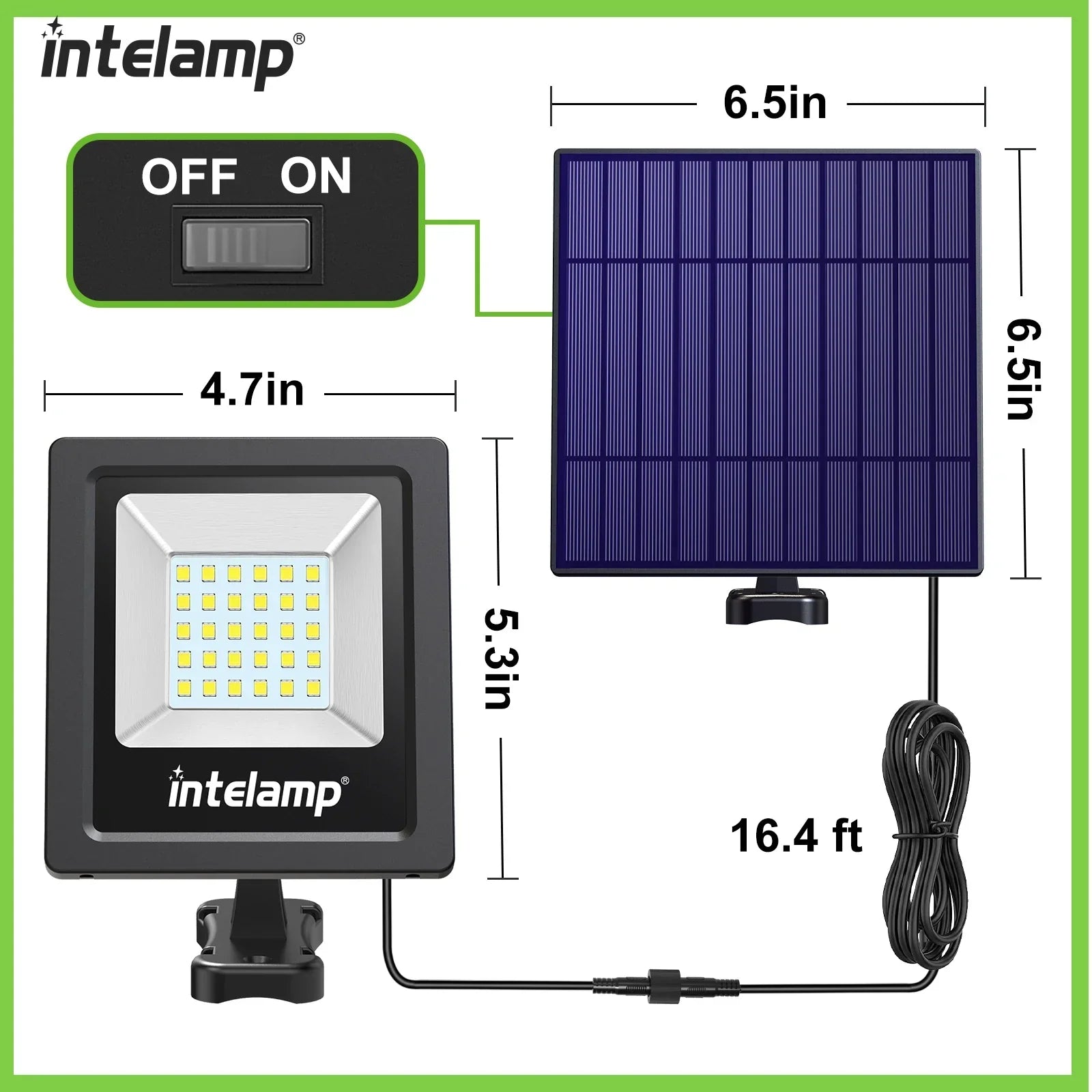 Sonnenstrahl LED Außenleuchten Set | 1200 Lumen | 2er Set | Wetterfest & Flexibel