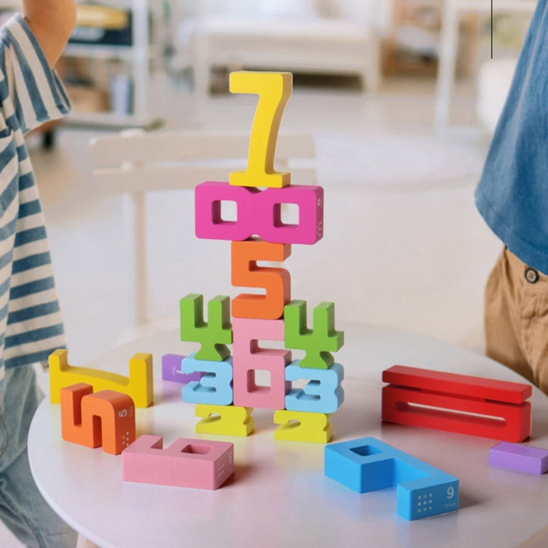 Lernblöcke für Mathe und Zahlen – Pädagogisches Spielzeug