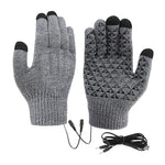 Heat Protection Gloves | USB Rechargeable | Touchscreen-friendly & Non-slip | Thermal Winter Gloves for Outdoor Activities