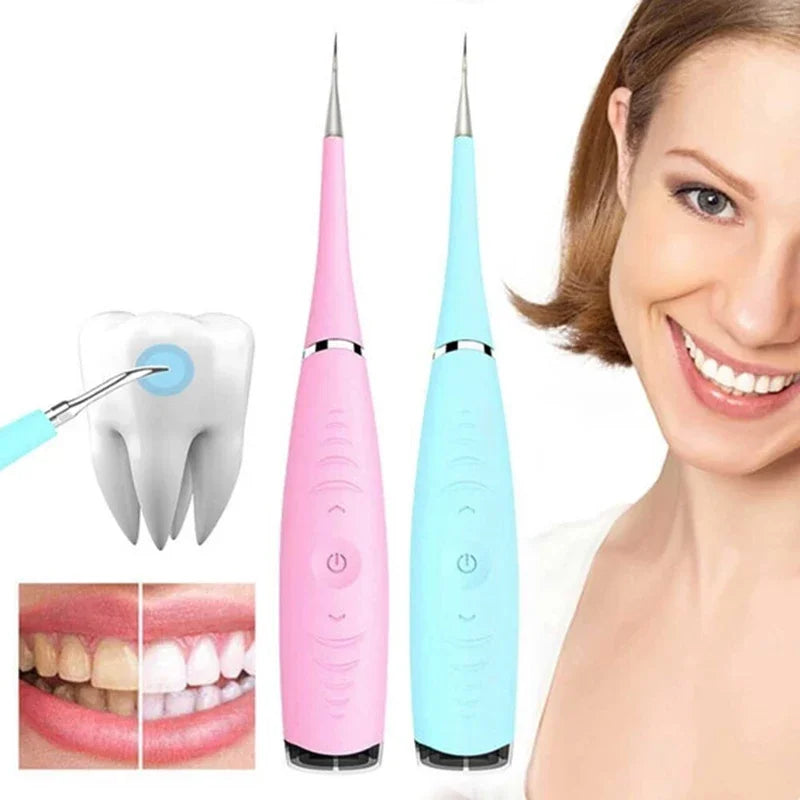 ZahnVital | Portable Ultrasonic Tooth Cleaner for a Radiant Smile