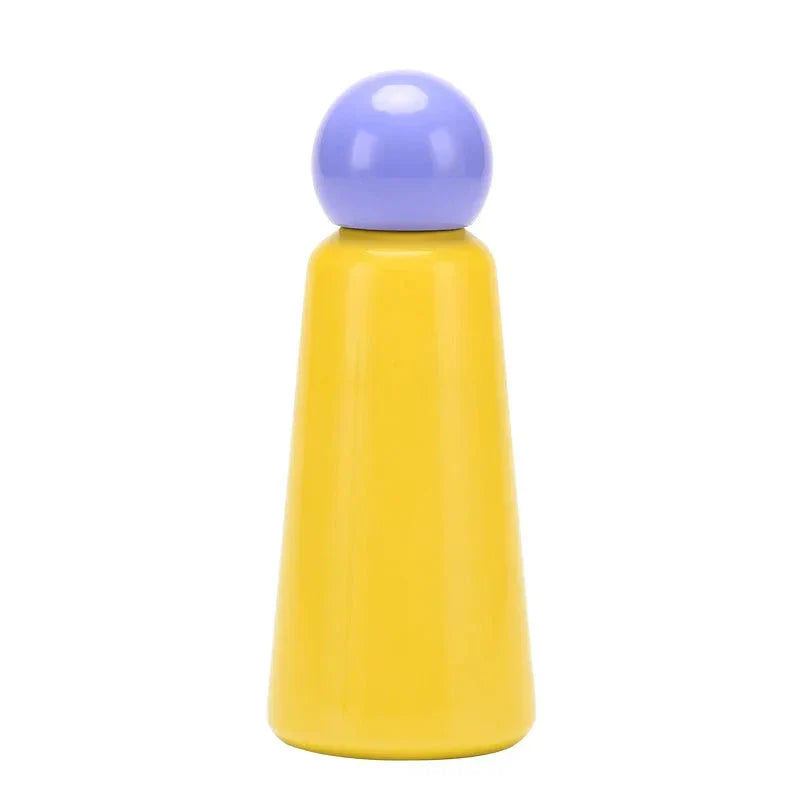 Elegante Edelstahlflasche mit doppeltem Farbdesign