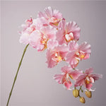 Künstliche Phalaenopsis-Orchidee mit 9 Blütenköpfen