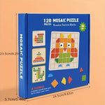 Farben und Formen Puzzle – Montessori Mosaikspiel für Kinder