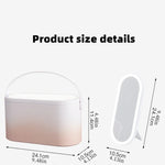 LumiMirror - Your Portable Makeup Mirror with LED Light