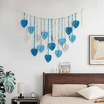 Makramee Wandbehang aus Blattdesign