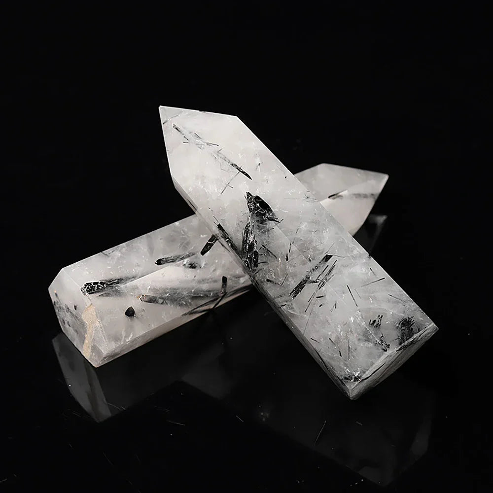 Crystal Clear Natural Quartz Obelisk | Spiritual Energy for Your Home