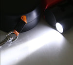 Doppelte, ausziehbare Hundeleine mit LED-Lampe – Spazierengehen mit zwei Hunden