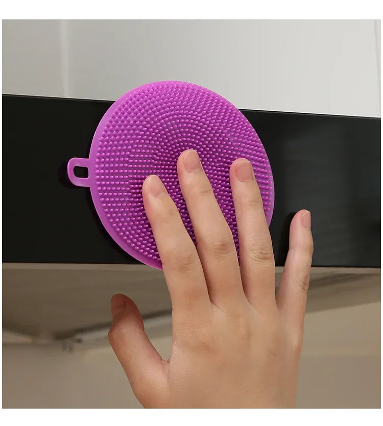 EcoScrub – Flexibler Silikon Geschirrreiniger für die Küche