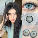 Farbenfrohe Kontaktlinsen mit Dioptrien für strahlende Augen
