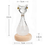 Wettervorhersage-Flasche im Katzen-Design