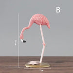Playful Flamingo Sculpture for Creative Accents