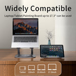 Vielseitiger Laptopständer mit 360-Grad-Drehfunktion