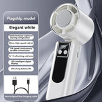 CoolBreeze Handheld Fan with Cooling Function | USB Powered | Digital Display | 3 Speed Modes