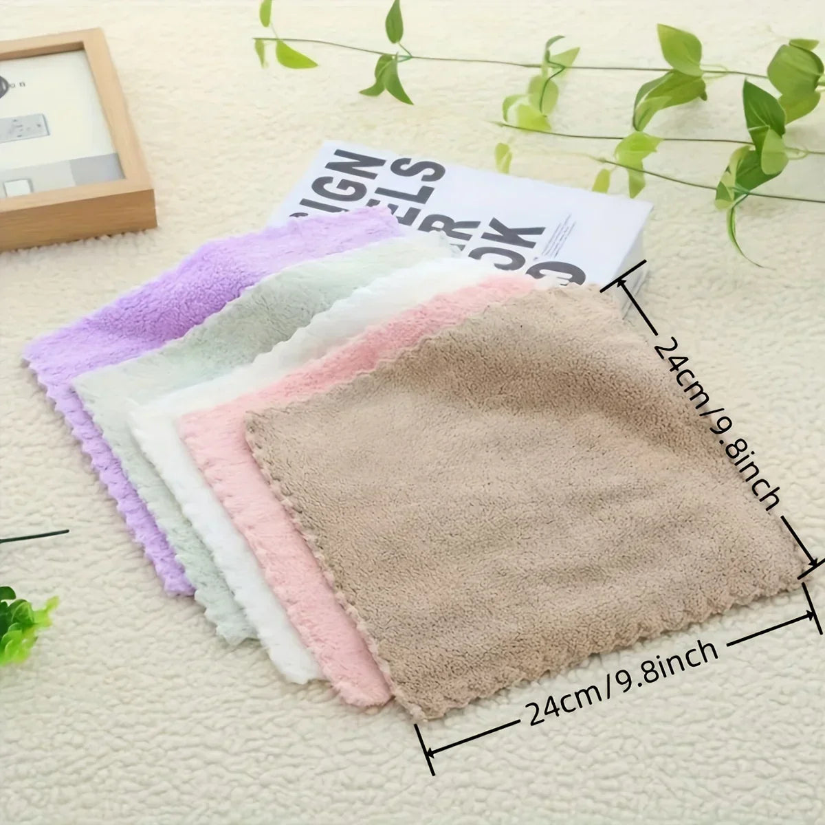 20-teiliges Waschlappen-Set | Weich, schnelltrocknend & platzsparend – 100% Polyester