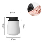 Eleganter 300 ml Seifenspender aus hochwertiger Keramik – für Flüssigseifen und Lotionen
