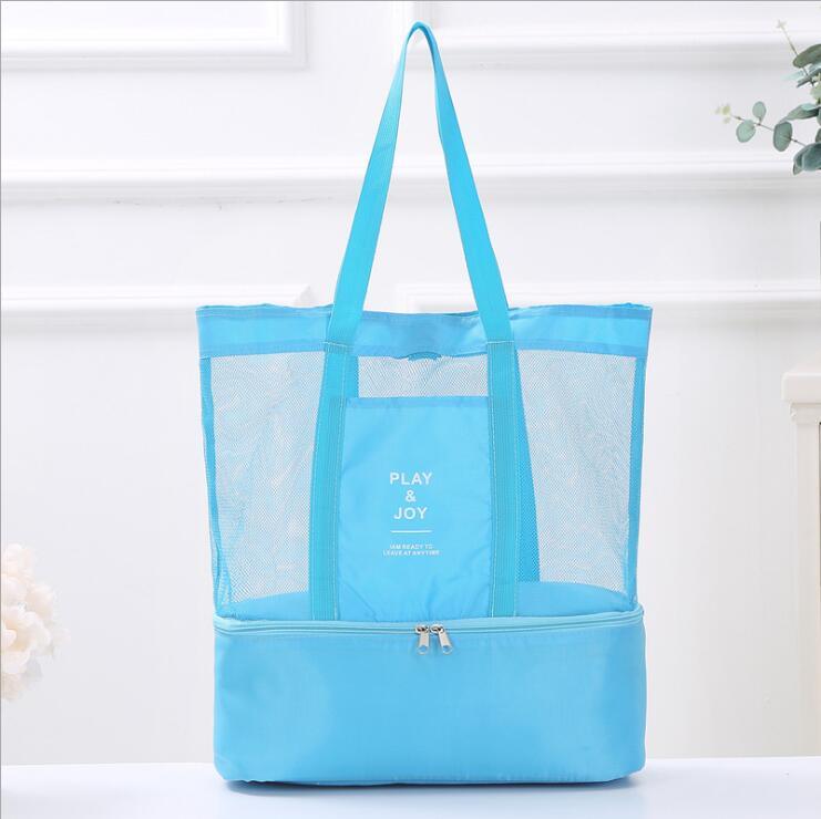 Praktische 2-in-1 Strandtasche mit Kühlfach